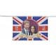 image 2 of PMS Harry Meghan Union Jack Bunting - Multicoloured - One Size