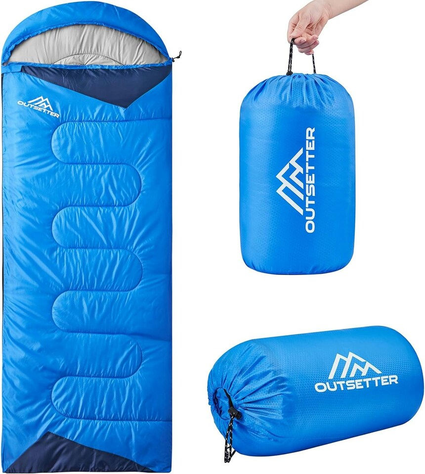 image 1 of Sleeping Bags Adults 3 Season Backpacking Waterproof Hiking Camping Waterproof | Multi