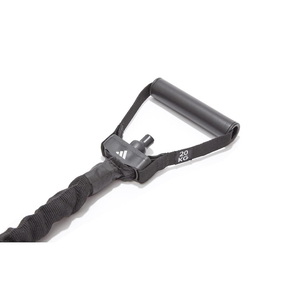 image 1 of Adidas Power Tube L2 - 20 kg Resistance Band with Foam-Padded Handles | Multi | adult