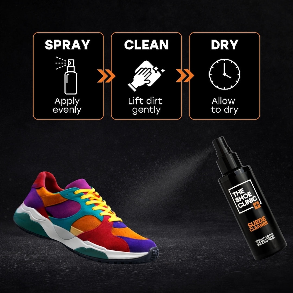 image 1 of Shoe Clinic - Suede Cleaner and Suede Brush