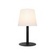 image 2 of Preston Black LED Rechargeable Table Lamp