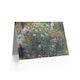 image 2 of Claude Monet Ladies Flowers Blank Art Card