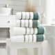 image 1 of Portland Ultrasoft Modern Cotton Rich Absorbent Towels Green | Seagrass | Hand towel