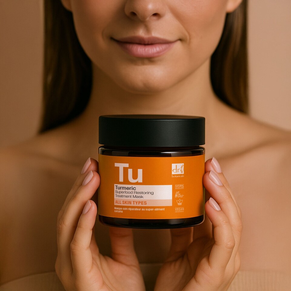 image 1 of Dr Botanicals Turmeric Superfood Restoring Treatment Mask 60ml