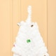 image 8 of HOMCOM 6ft Snow Artificial Christmas Tree w/ Metal Stand Decorations Home White