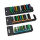 image 2 of Metric Mixed Drive 1/4" 3/8" + 1/2" Deep Colour Coded Sockets 4 - 24mm 32pc