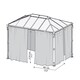 image 2 of Net Curtain Set for Rectangle Gazebo 4X - L401 x W401 x H217 cm (Gazebo Not Included)