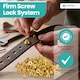 image 5 of 9.5 x 6mm Cone Spike Studs Screw Back for Leather Craft - 50pcs