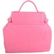 image 2 of Premium Soft Genuine Leather Cross Body Shoulder Bag, Detachable Strap Pink | Rose