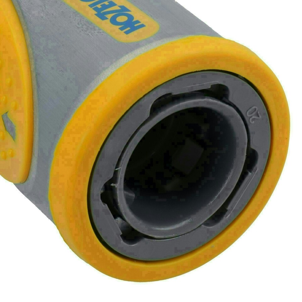 image 1 of Hozelock Metal Hose Pipe End Connector Quick Release Fitting Pro Water 5PK