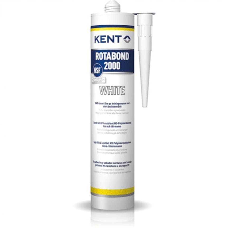 Certikin R2000 Rotabond 2000 adhesive silicone white
