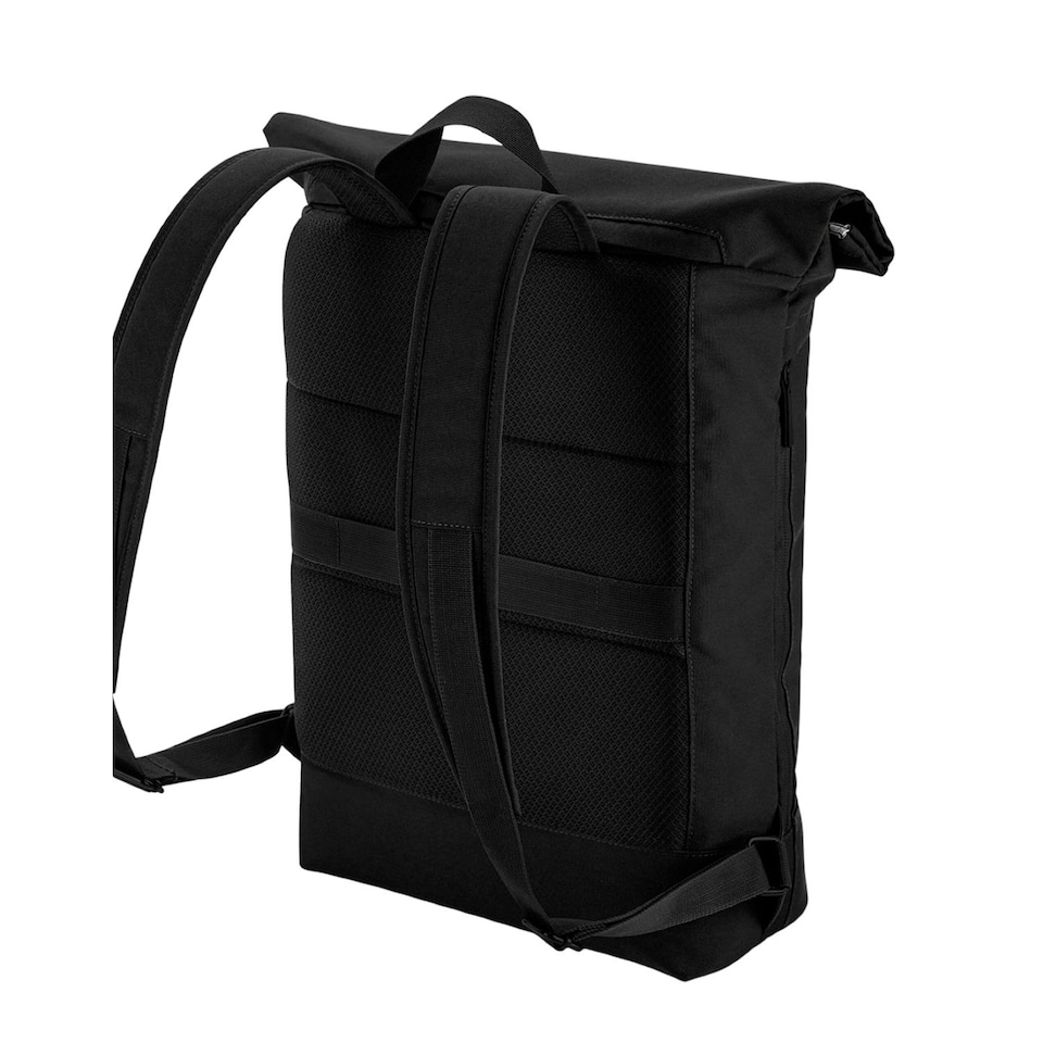 image 1 of Bagbase Simplicity Roll Top 15L Backpack - Black - One Size