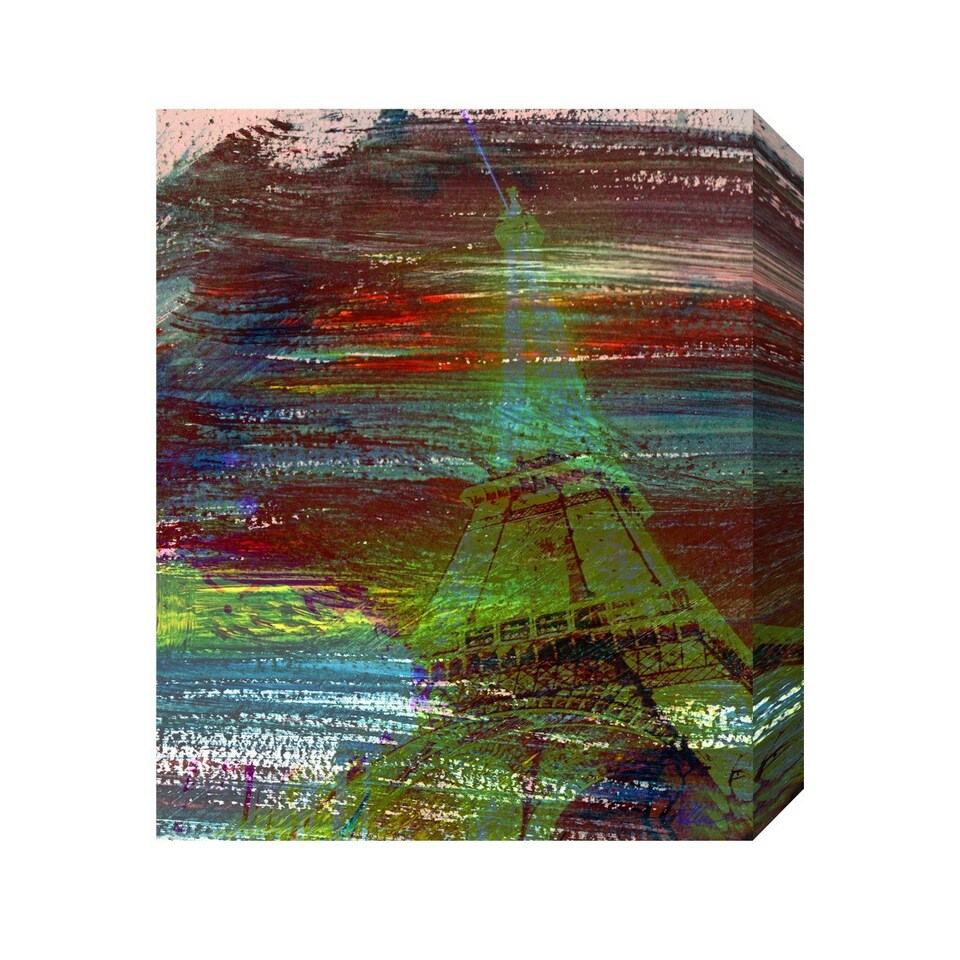 image 1 of Eiffel Tower (Canvas Print) 36" x 24"