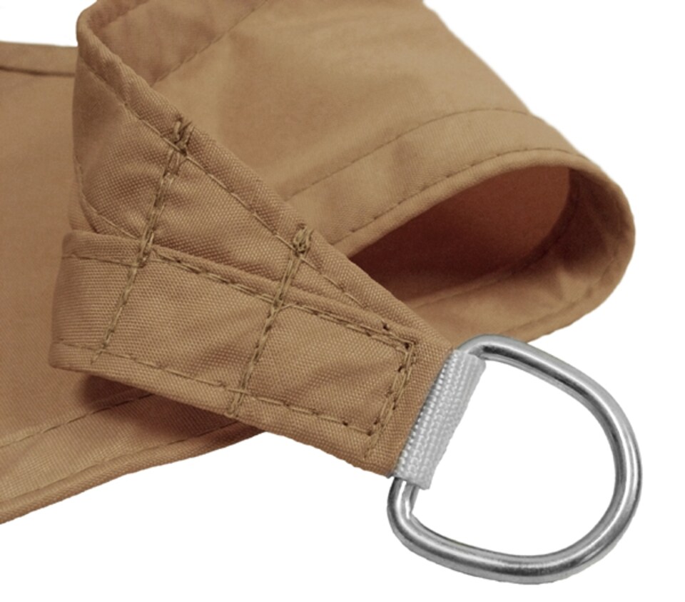 image 1 of 4m x 3m Rectangle Waterproof Mocha Sun Shade Sail