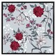 image 2 of Red & white winter floral (Picutre Frame) Grey | M