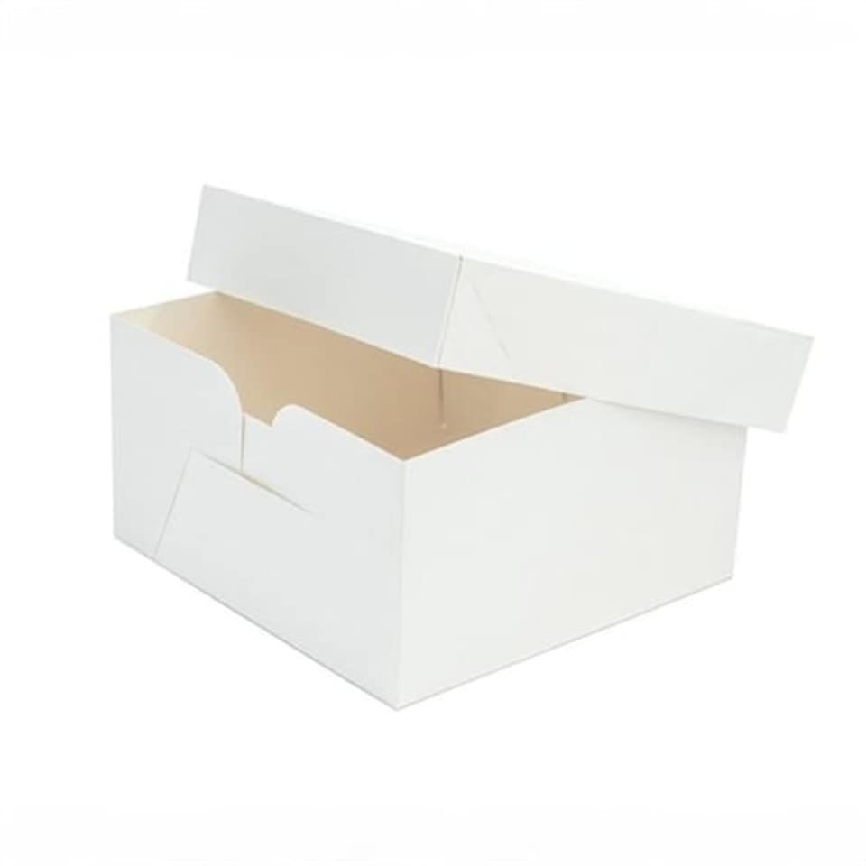image 1 of White Cake Box 30cm | White