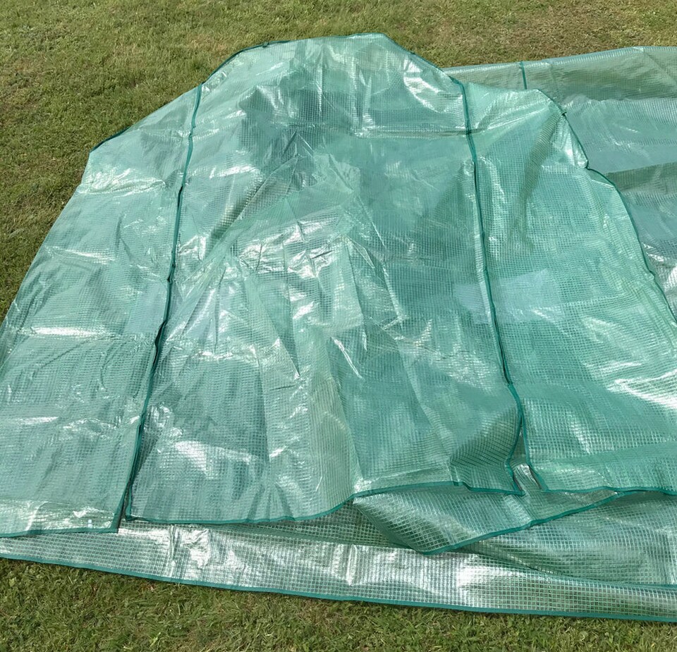 image 1 of Reinforced Replacement Cover for 3m Polytunnel