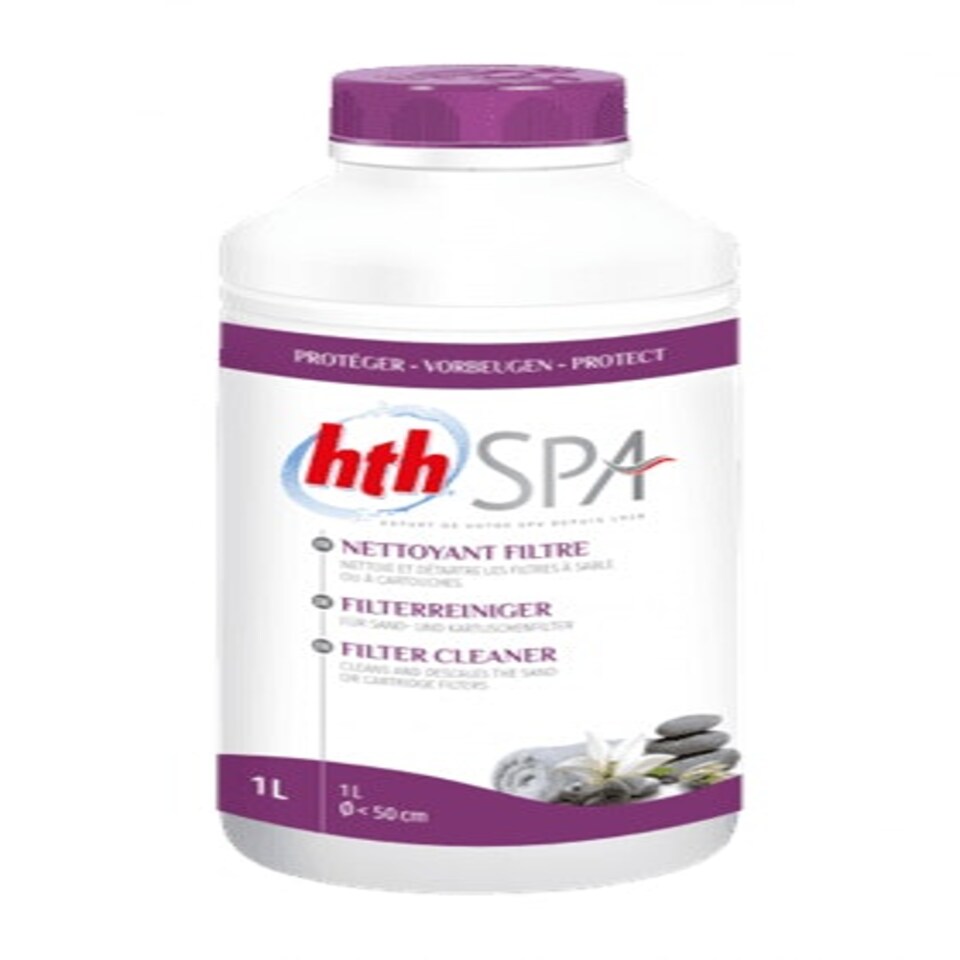 HTHSFC6 hth Spa Filter Cleaner 1 Litre x6 per pack