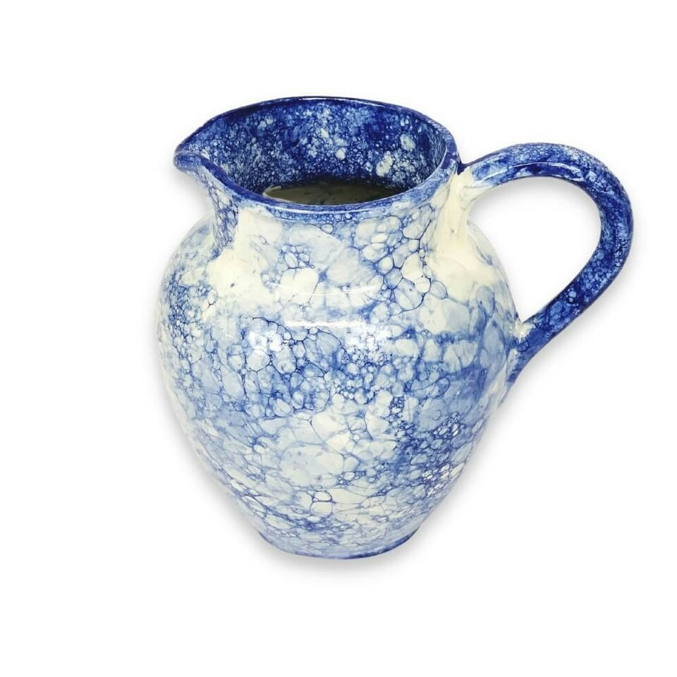 image 1 of Verano Spanish Ceramics Burbujas Large Jug - 21cm