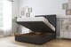 image 2 of Sloomy Montana Graphite Dumfries Ottoman Bed With Mattress With 54" Floor Standing Headboard 2'6 Small Single