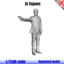 Al Capone Unpainted Figure 1:24 Scale Wasp Al Cap 24