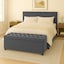 Steel Grey Plush Velvet - Selected