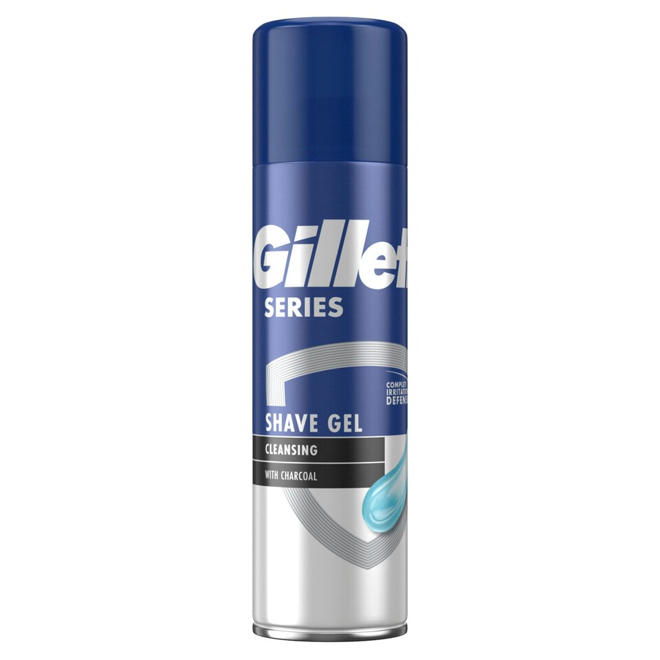 Gillette Series Shave Gel Cleansing Charcoal