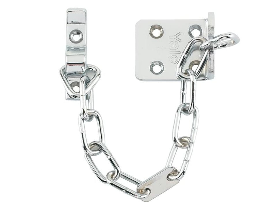 Yale Locks Ws6 Security Door Chain - Chrome Finish