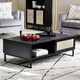 image 3 of Portree Stylish Coffee Table in Black