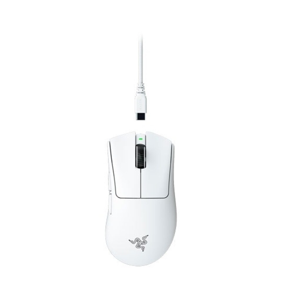 image 1 of Razer DeathAdder V4 Pro Gaming Mouse Wireless White 45000dpi 6 Buttons
