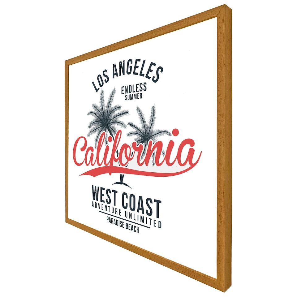 image 1 of Cali west coast (Picture Frame) Grey | XS