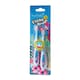 image 2 of Brush Baby Flamingo FlossBrush™ Bristles Toothbrushes Double Pack (3-6 Years)