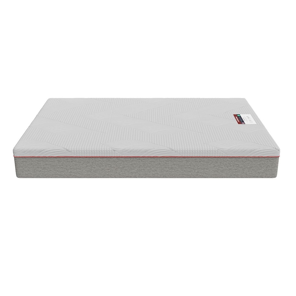 image 1 of Visco Therapy Cool Blue Memory Pocket Sprung 2000 Mattress 24cm - Medium Comfort, Edge Support, UK Made | White | White | Single | 1