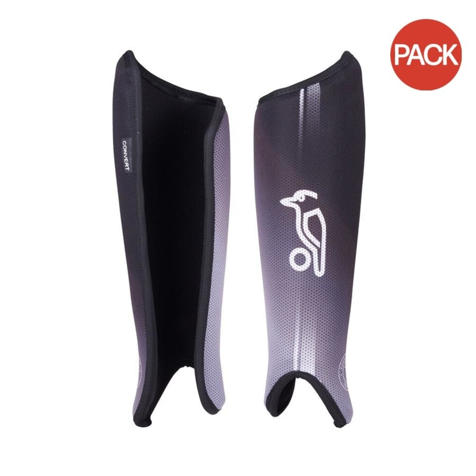 Kookaburra Unisex Adult Convert 2021 Hockey Shin Pads (Pack of 2