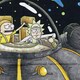 image 5 of Rick And Morty UFO Towel | Black | Black/Green | One Size | 1