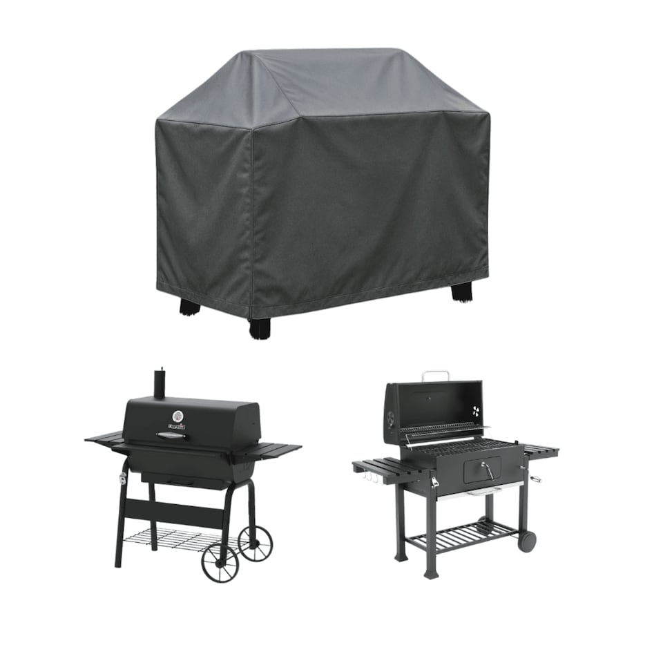 image 1 of Large 110cm Heavy Duty Polyester BBQ Grill Protective Waterproof
