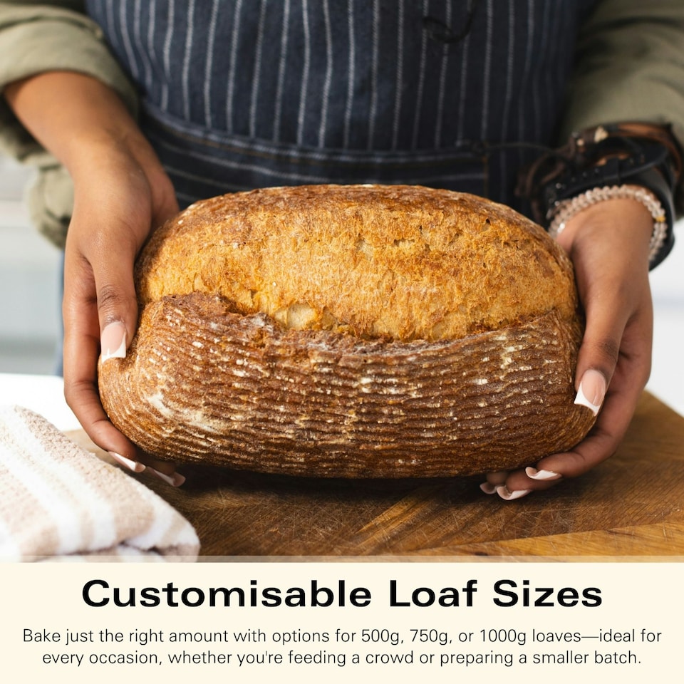 image 1 of Hamilton Beach Essential QuickBake 19-in-1 Automatic Bread Maker