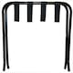 image 4 of Harbour Housewares Folding Metal Luggage Rack - Black Black