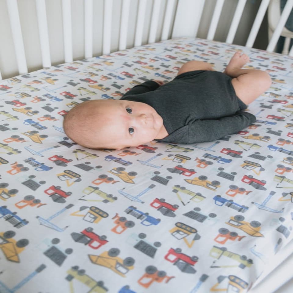 image 1 of Copper Pearl Premium Elasticised Cot Sheet Diesel