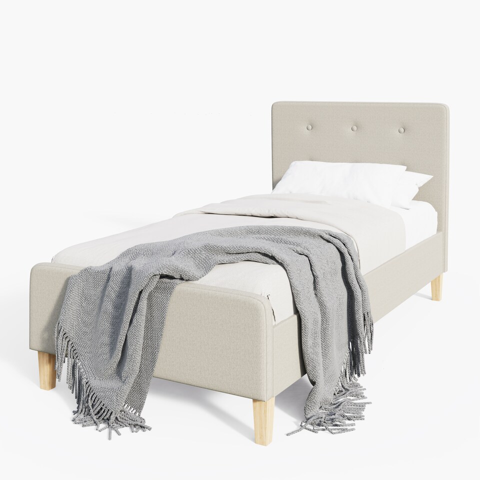 image 1 of Ashbourne Bed Single Natural | Cream | Natural