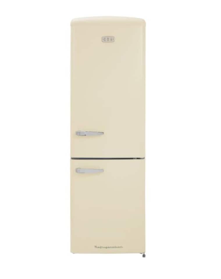 image 1 of CDA FLORENCE BARLEY - Beige Freestanding 60/40 Frost Free Fridge Freezer