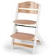 image 4 of Kinderkraft Enock High Chair for Baby and Toddler - Natural White