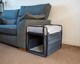 image 3 of Henry Wag Folding Fabric Travel Crate, Perfect For Home, Outdoor Use, Or Travel, Size Large | Grey | Grey | Large | 1