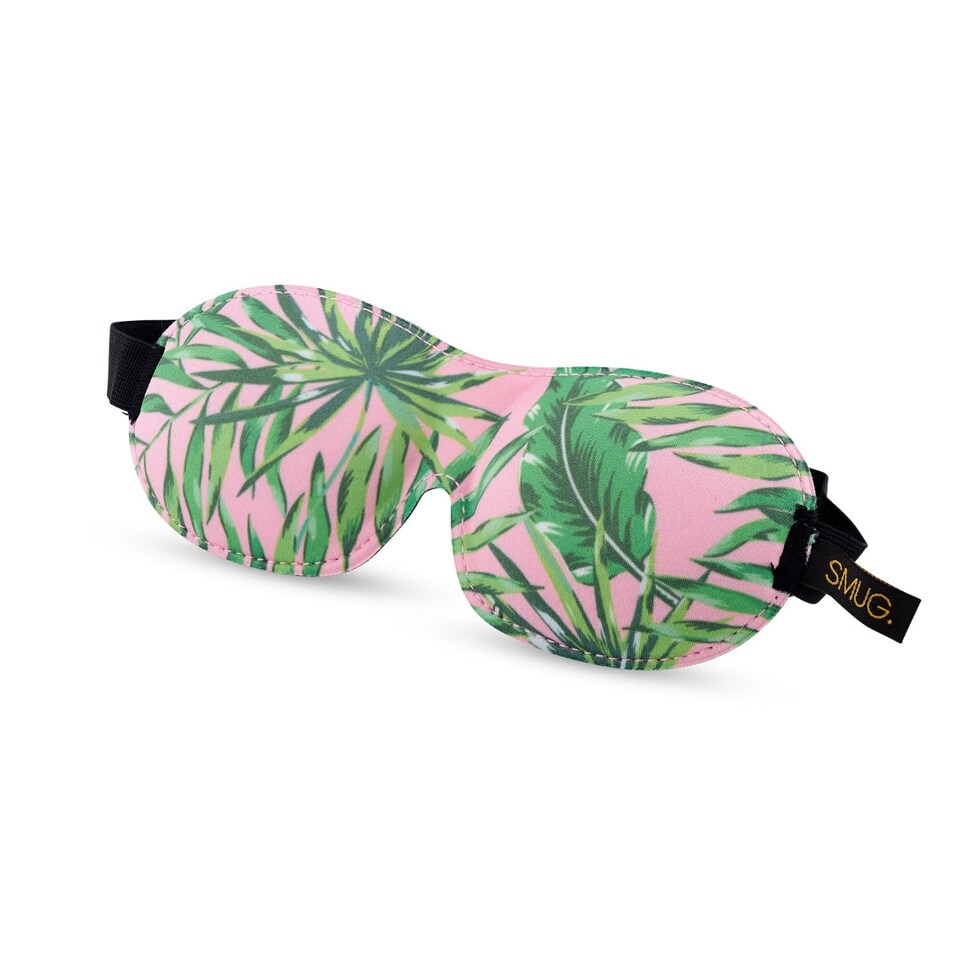 image 1 of SMUG Contoured 3D Blackout Sleep Mask - Palm Print
