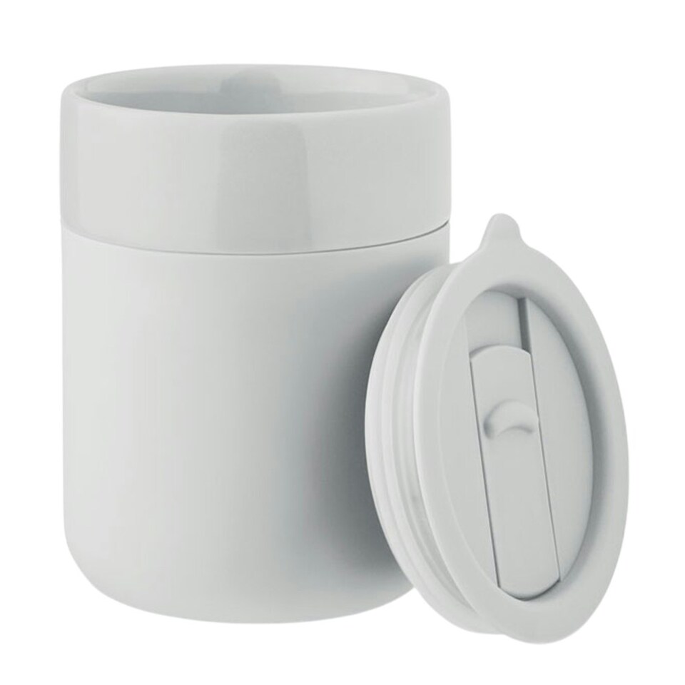 image 1 of MidOcean Qeram Ceramic 330 ml Tumbler - White - One Size White