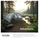 image 5 of Tent Roskilde - for 6 people, with awning, groundsheet, 4 windows with mosquito nets | Grey | light grey/dark grey | 480 x 350 x 195 cm | 1