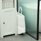 image 8 of HOMCOM 36L Cotton Rope Laundry Basket with Handles for Pillows Clothes Cream