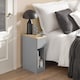 image 9 of SoBuy FBT111-HGx2,Set of 2 Slim Bedside Table Nightstand with Drawer and Shelf