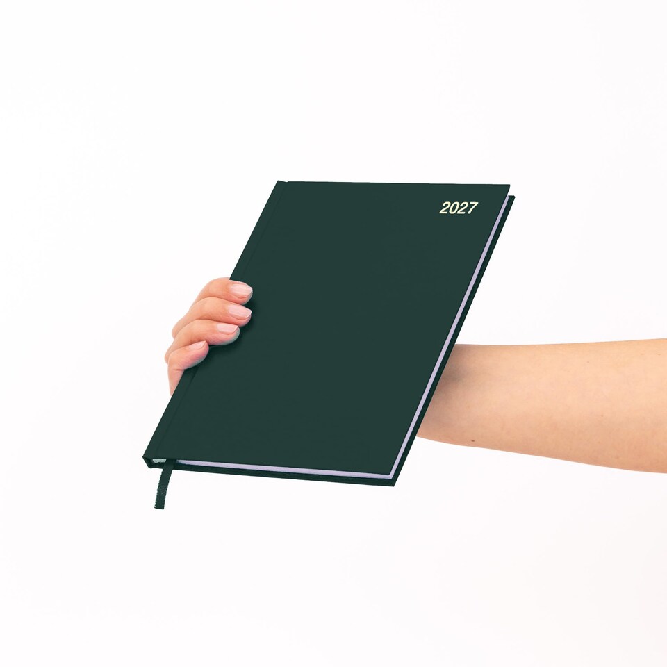 image 1 of evelay 2027 Week to View Diary A5 Bottle | Green | Bottle