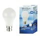 image 1 of ValueLights 4 Pack B22 White Plastic GLS LED 6W Cool White 6500K 500lm Light Bulb